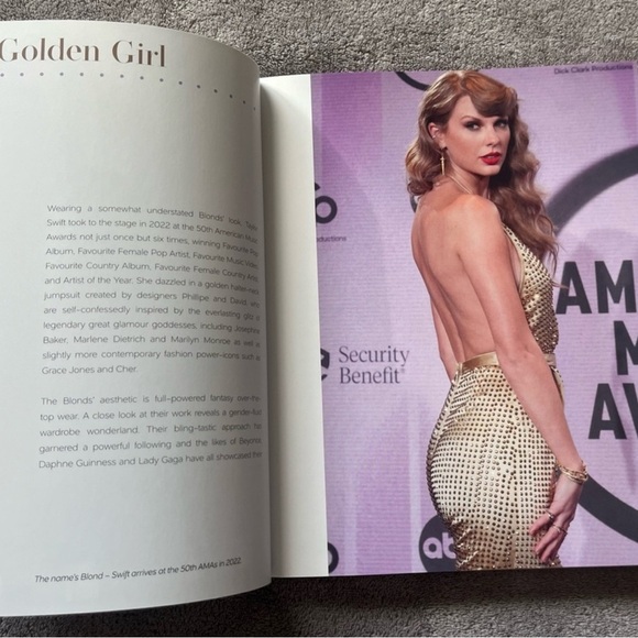TAYLOR SWIFT and the clothes she wears -Terry Newman-Merch Book NEW Table Book - Picture 3 of 3